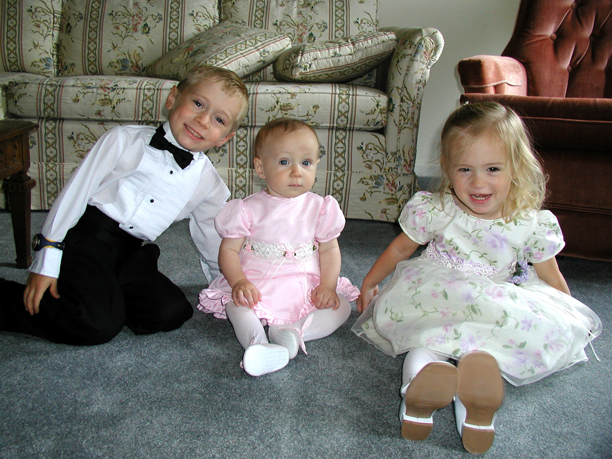 Kids at Uncle John's Wedding