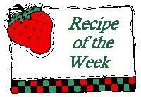 recipe of the week sign