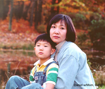 Daniel with mom