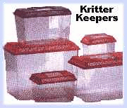 Well-known plastic carriers.  Easy to clean, lightweight, durable, good for traveling, come in different sizes B.