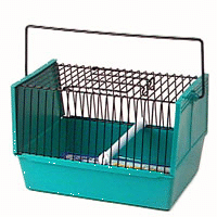 Probably the best carrier for short distances without temperature extremes.  Very user-friendly for all small pets. A+