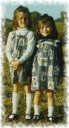 My sis and I as young kids !