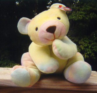 Sherbert the pastel tye dye bear