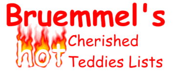 Bruemmel's Hot Cherished Teddies Lists