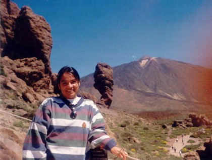 Claudia Menndez en Tenerife (1998)