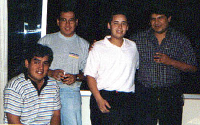 Sandro de visita en Lima (1998)