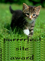 Purrrrfect Site Award