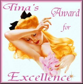 Tina's Excellence Award