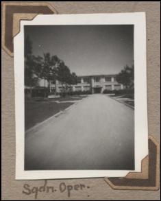 443rd Bomb Squadron Operations at school at Damparis, 1945