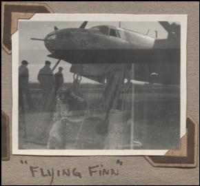 320th Bomb Group B-26 known as FLYING FINN