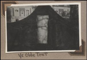 Enlisted men "Tent Life", Damparis, 1945