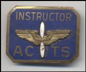 Robert E. Seiley, A.C.T.S. Instructor pin