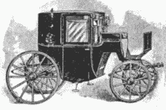 Drawing of a Top Rockaway Carriage