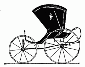 Drawing of a Phaeton Carriage