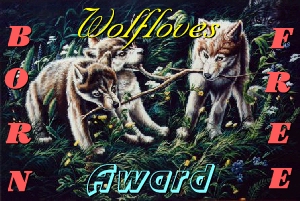 Wolf Love's Award