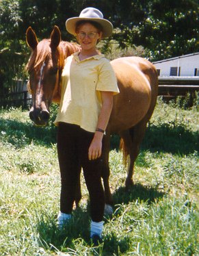  Honey and I in about 1994