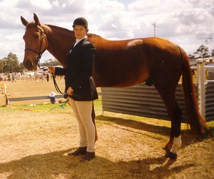 Shane and I at the Qld All Breeds State Championship Show