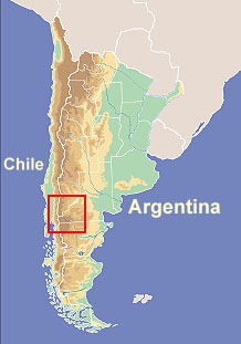 Mapa de Argentina