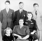 (Charles) Edwin & Gertie Bowles & Family - 1941