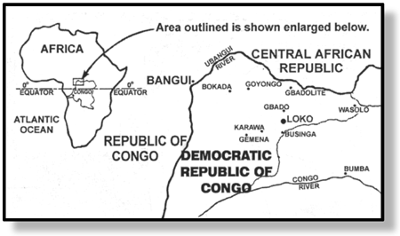 CONGO MAP