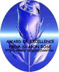 award of excellence, blue rose