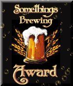 something's brewing! award