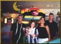 Len, Ethan, Alesia, Jenny, and James at Chuck-E-Cheese