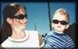 My Cousin, Dixie and her son.