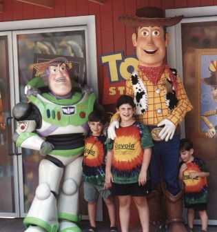 With Woody and Buzz