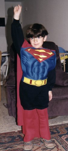 Yohai as Superman