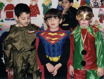 Yohai as Superman (and friends)