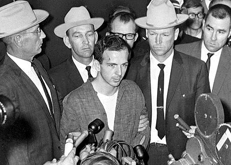 Oswald and reporters