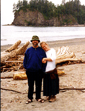 Steve and Shelley at LaPush