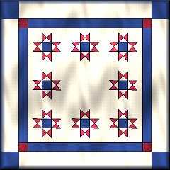 Red White and Blue Quilt