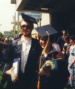 Pat and Jamie together in 1997