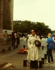 Me at the grave of the Unknown Soldier