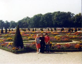 In the gardens of Versailles