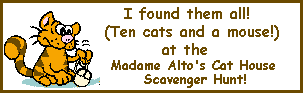 Madam Alto's Scavenger Hunt