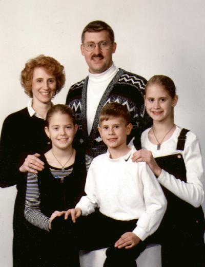 Photo of the Andrew J. Whiteing family