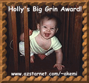 Holly's Award