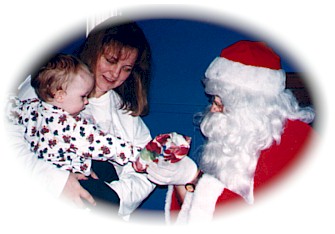 Tommy and Santa ~ Dec 1998