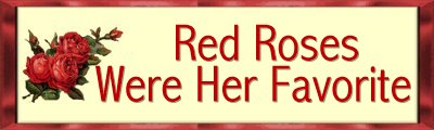 Red Roses Banner