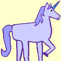 Purple Unicorn of Peace