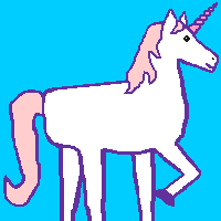 White Unicorn of Luck