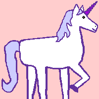 White Unicorn of Hope