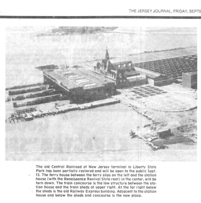 News Story about old CNJ Terminal.