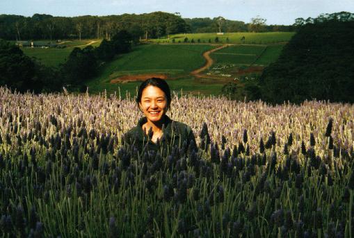 At the lavender farm