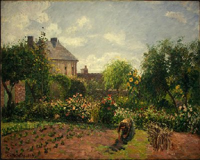 Camille Pissarro's 'The Artist's Garden at Eragny