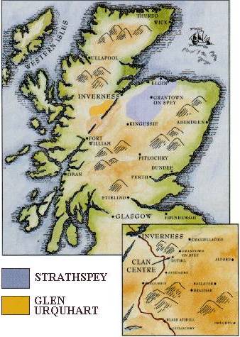 CLAN GRANT MAP