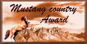 Mustang Country's Award for Excellence